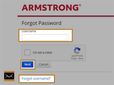 Forgot Password? Enter your Username and we'll send you a link to c