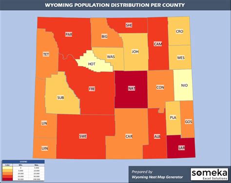 wyoming population density