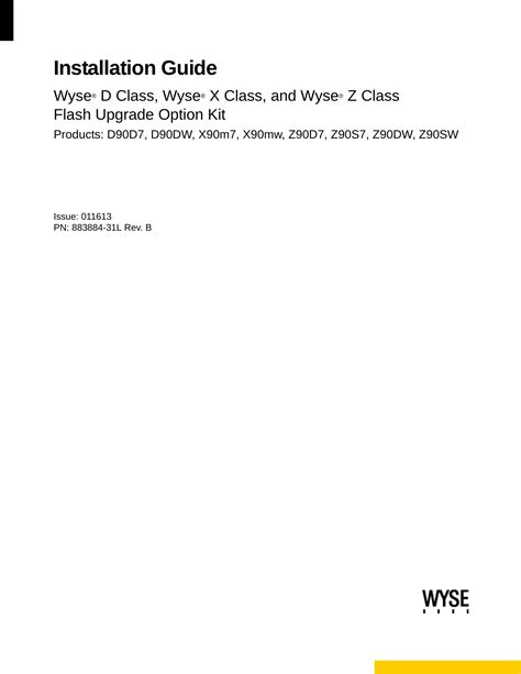 Download Wyse Wy 50 User Guide File Type Pdf 