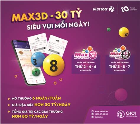 xổ số max 3d | X s Max 3D XS Max 3D