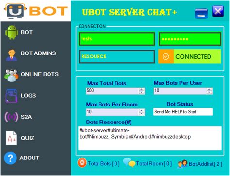 x bot server nimbuzz