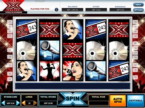 x factor slots online gelf france