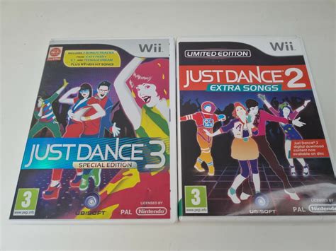 x2 Bundle Just Dance 2 Extra Songs & Just Dance 3 Special ... - eBay