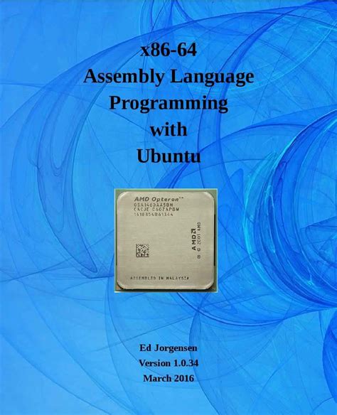 Full Download X86 64 Assembly Language Programming With Ubuntu Unlv 