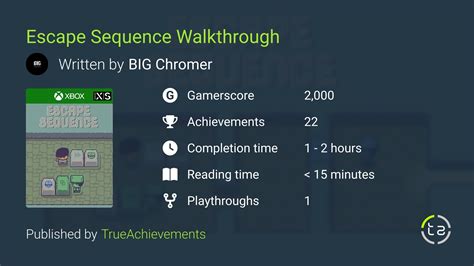 Xbox One Walkthrough