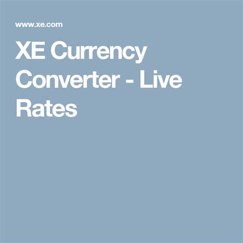 Xe Currency Converter Live Exchange Rates Today Euro To Dollar Calculator - Euro To.dollar Calculator