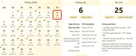 xem giờ tốt | Lch vn nin 2025 Xem lch m