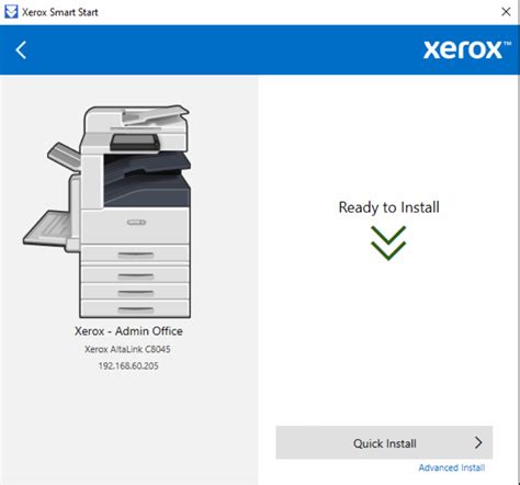 Xerox Smart Start