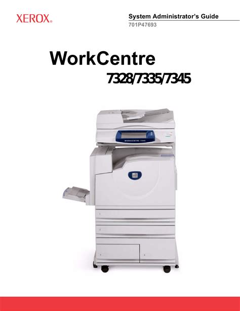 Download Xerox Workcentre 7232 Service Manual 