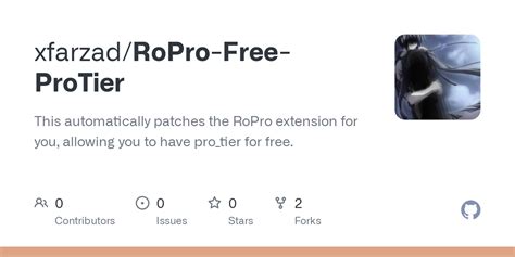 xfarzad/RoPro-Free-ProTier - Github