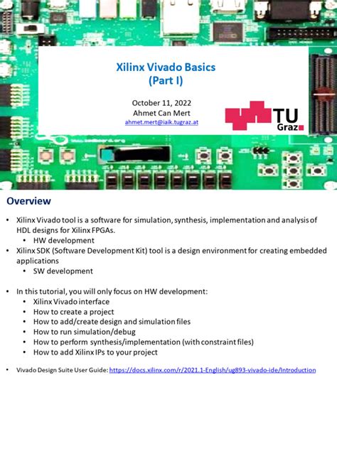 xilinx vivado tutorial