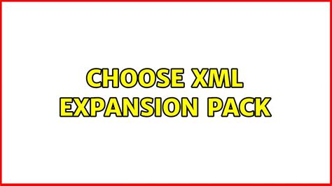 xml expansion pack manifest skype