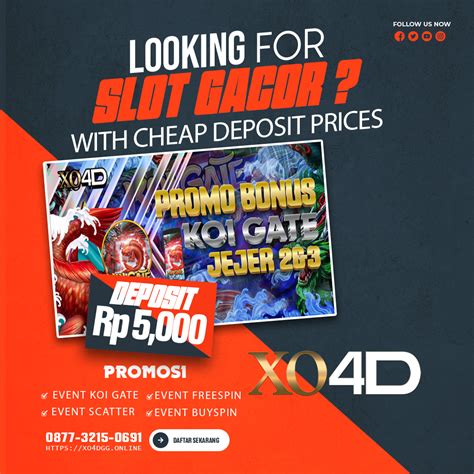 XO4D LIVE : bukti resmi pembayaran kemenangan slot games