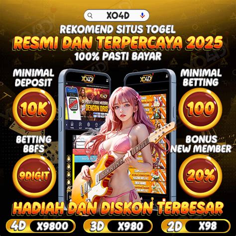XO4D RESULT Daftar Situs Judi Togel Slot Online Terpercaya