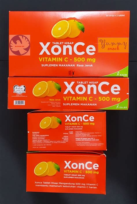 xonce vitamin c 500 mg manfaatnya