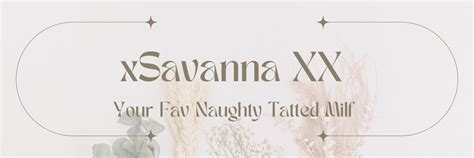 xsavannaxx nude