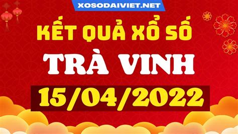 xstrv | XSTV SXTV Xo So Tra Vinh Kt