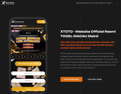Xtoto  Daftar 7 Situs Judi Online Terbaik Dan Terpercaya Di Indonesia - Xtoto
