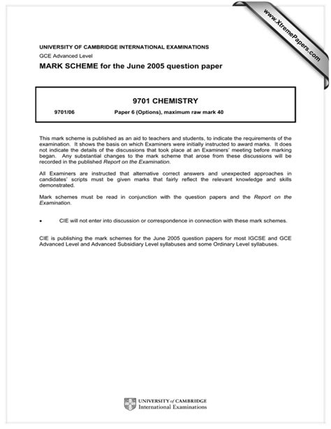 Xtremepapers Chemistry 06