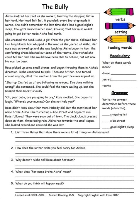 Y3 Reading Skills Pack Reading Comprehension Year 3 Comprehension For Year 3 - Comprehension For Year 3