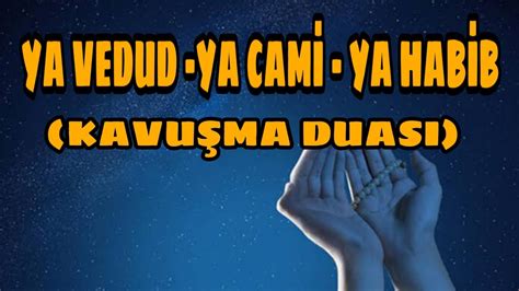 ya vedud ya cami. 