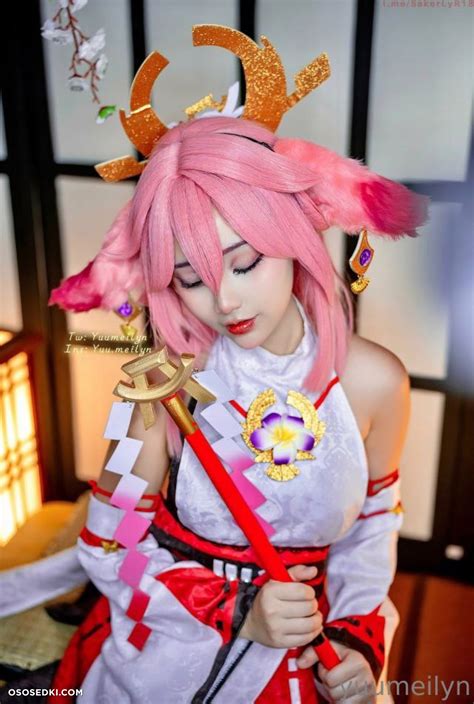 yae miko cosplay nude