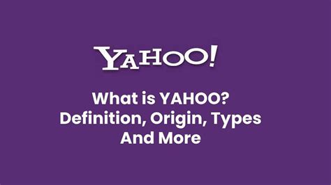 yahoo definition