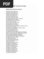 Yale Forklift Error Code List