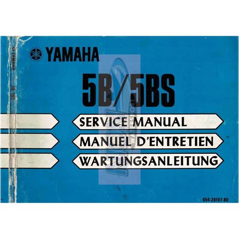 yamaha 5bs repair manual