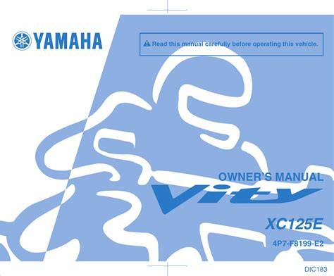 yamaha vity manual