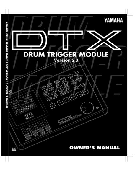 Download Yamaha Dtx Manual 