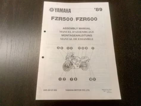 Read Yamaha Fzr 500 Service Manual 