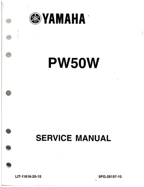 Read Online Yamaha Pw50 Service Manual Free Download Thenewoaks 