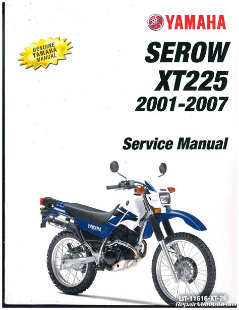 Read Online Yamaha Serow Workshop Manual 