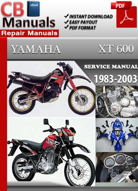 Download Yamaha Xt 600 1983 2003 Online Service Repair Manual 