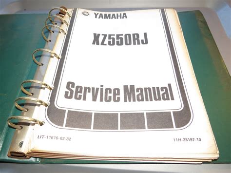 Full Download Yamaha Xz 550 Rj Service Manual Lit 11616 02 82 1982 Specifications Exploded Views Recommended Maintenance Tune Up And Overhaul Procedures 