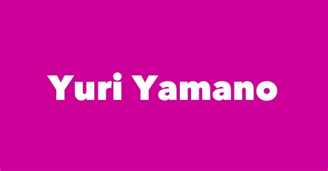 yamano yuri dating