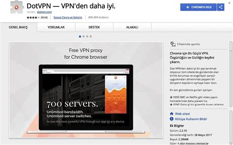 yandex browser vpn eklentisi