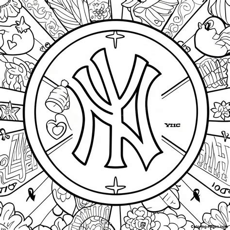 yankees coloring
