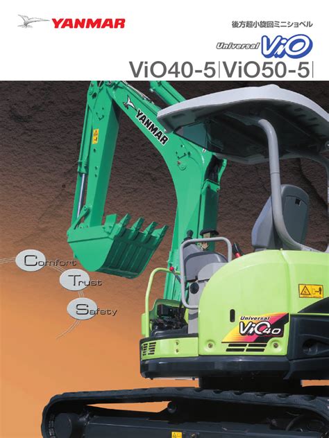 yanmar vio 40 specifications