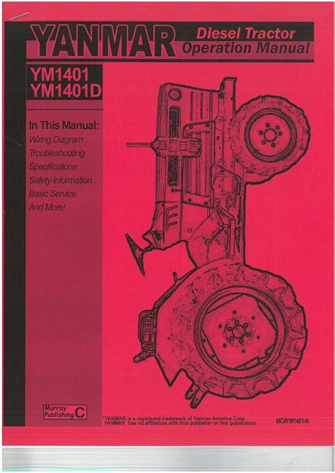 Download Yanmar Ym1401 Manual 