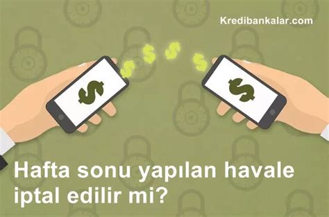 yapılan eft iptal edilir mi