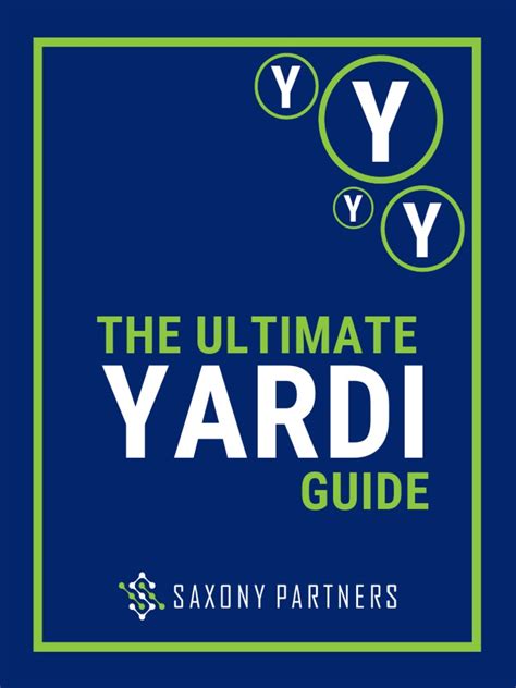 Yardi For Dummies