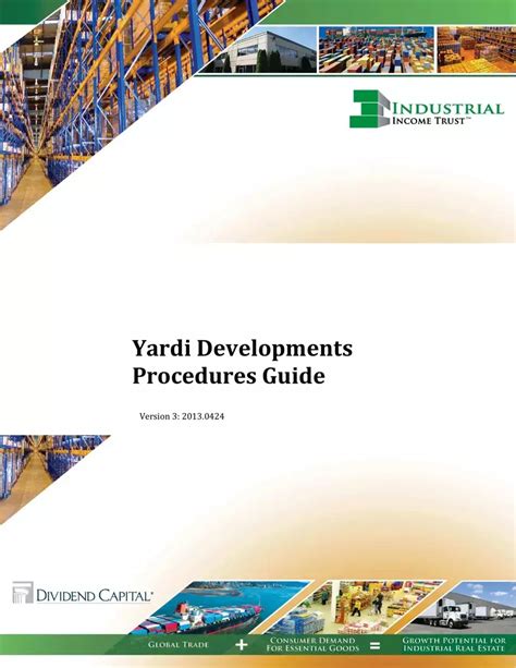 Download Yardi Genesis User Manual 
