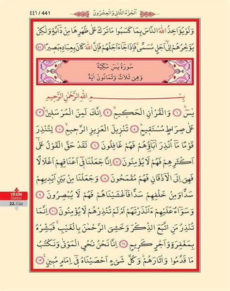 Yasin Suresi Pdf