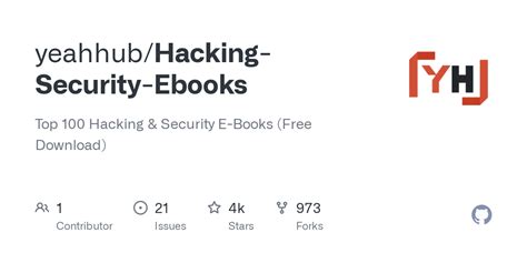 yeahhub/Hacking-Security-Ebooks - Github