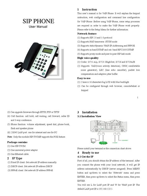 Download Yealink Basic Ip Phone Sip T9Cm User Manual Pdf 