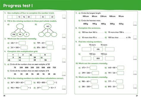 Year 3 Maths Targeted Practice Workbook 2018 Tests Collins Ks2 Revision And Practice
