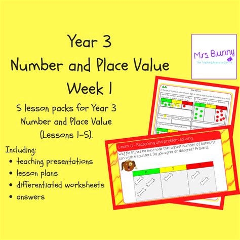Year 3 Number And Place Value Maths Mastery Place Value Challenge Year 3 - Place Value Challenge Year 3
