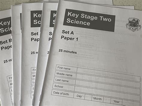 year 3 science sats papers